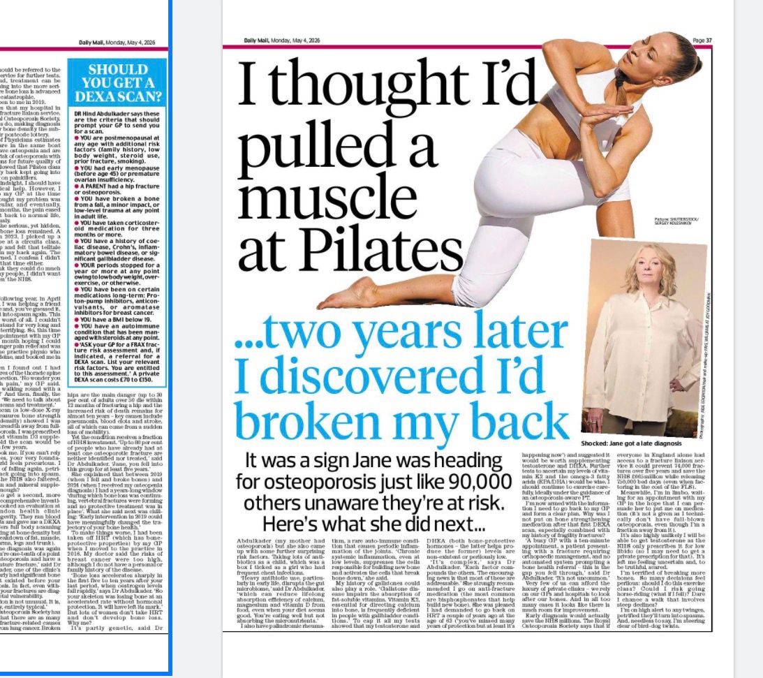 Royal Osteoporosis Society tweet media