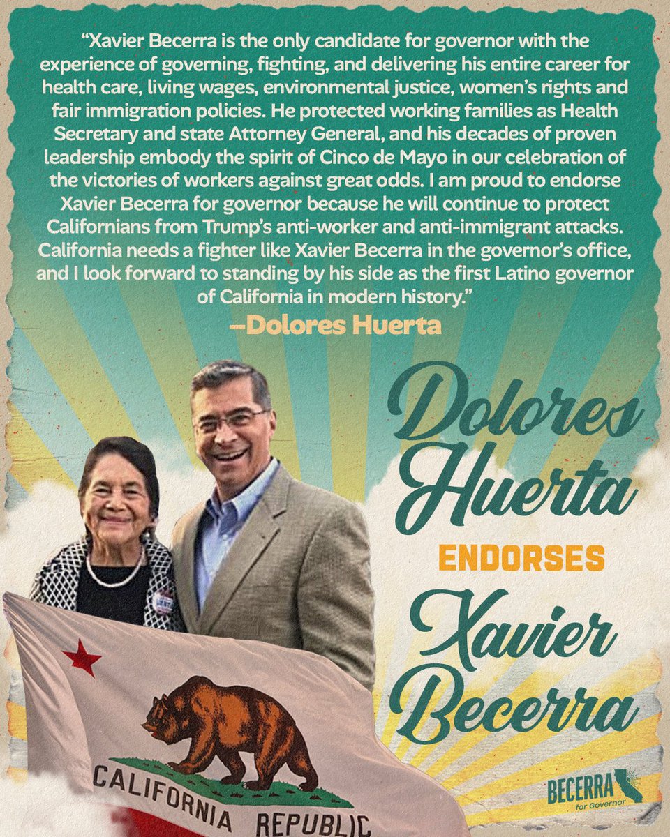 Xavier Becerra tweet media