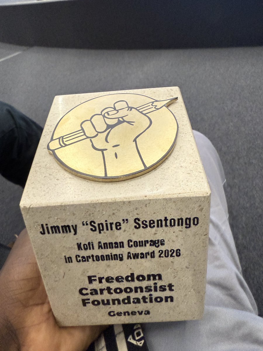 TBulumba's tweet photo. Congratulations Dr. @SpireJim 
Kofi Annan Courage in Cartooning 2026
🎉🎉🎉 https://t.co/iU83jZvUFS