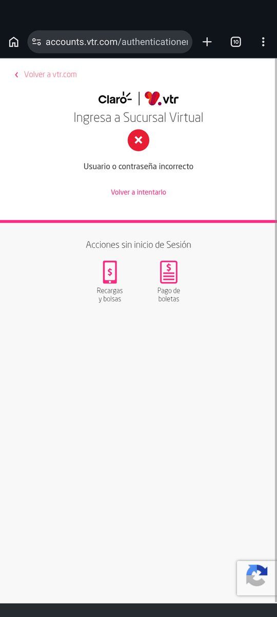 i_kid's tweet photo. Sigo igual!
Pueden ingresar a sucursal virtual de .@VTRChile desde cualquier navegador o les da error de usuario/password?
Les funciona la app de #vtr en celular o se queda en pantalla negra, logos blancos y no da acceso a nada?
Gracias!

.@VTRsoporte https://t.co/665sjHl8na