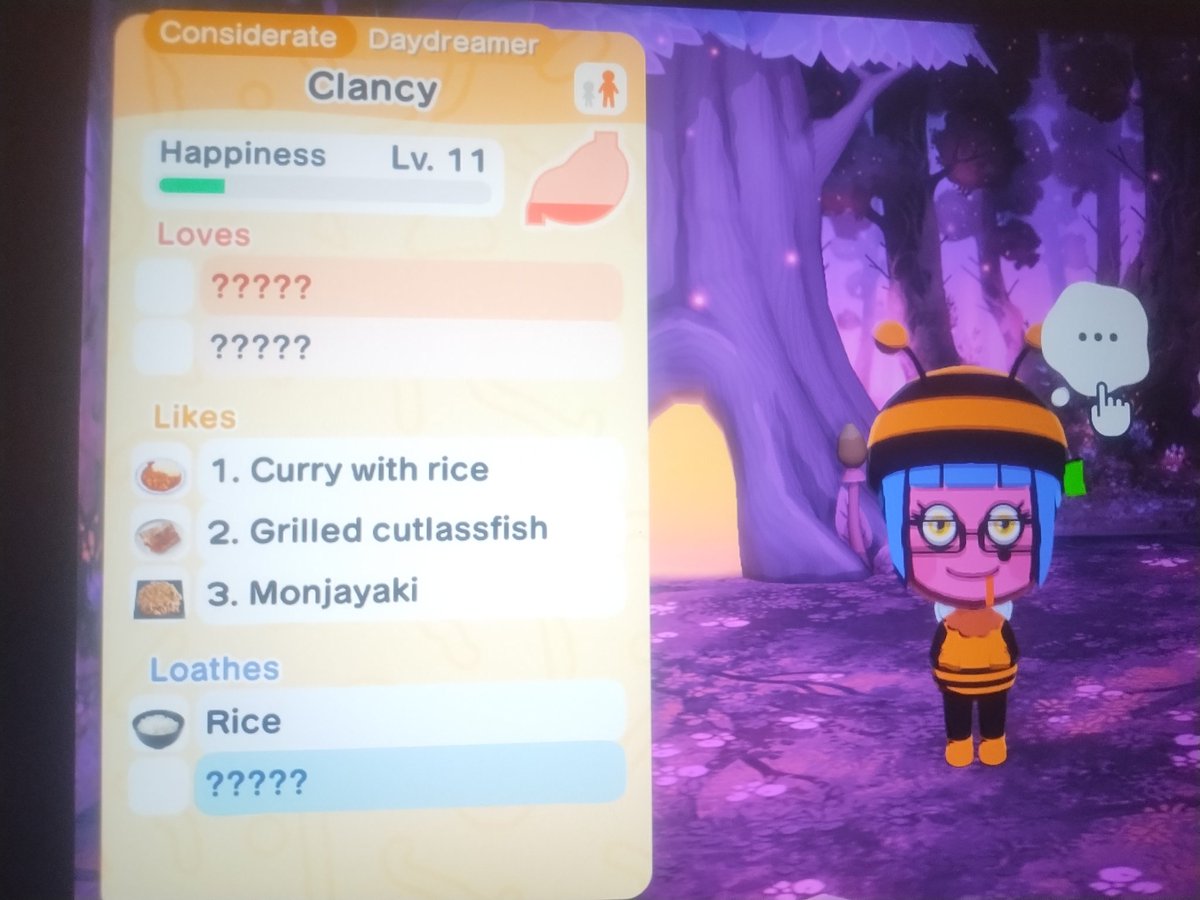 guiltywarden's tweet photo. I made my sona in Tomodachi Life and he hates rice. This is slander I don't. I love rice. I love rice. I love rice. https://t.co/mE1HMMoGRI