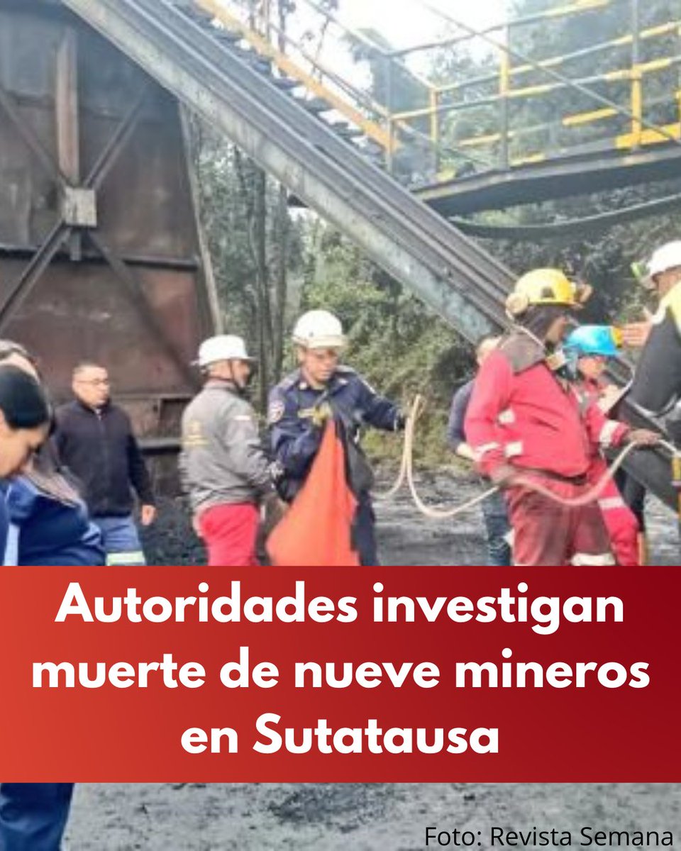 ZenuZC's tweet image. #Nacional Tras la muerte de nueve mineros este 4 de mayo en una mina de Sutatausa, Cundinamarca,   autoridades abrieron una investigación, porque la Agencia Nacional de Minería había advertido que la explotación minera representaba peligros para los obreros.