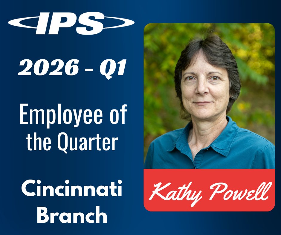 IPSFireSecurity's tweet photo. In our recent company meeting reflecting on Q1 of 2026, we identified Kathy Powell as our Cincinnati Branch Employee of the Quarter!

Kathy is a Project Manager and is one of those people who just gets the job done - and done well! https://t.co/MKTXhfetS3