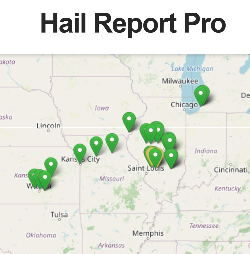 PDRintel's tweet photo. Monday May 4th 2026 - 31 hail storms in 5 states (MI, IL, IA, MO, KS) - https://t.co/fde7cmKsyS + Hail maps ~ Checkout https://t.co/VHx2Vty1Gq  Hail Trail = Wichita, KS https://t.co/f5piUuZxsn