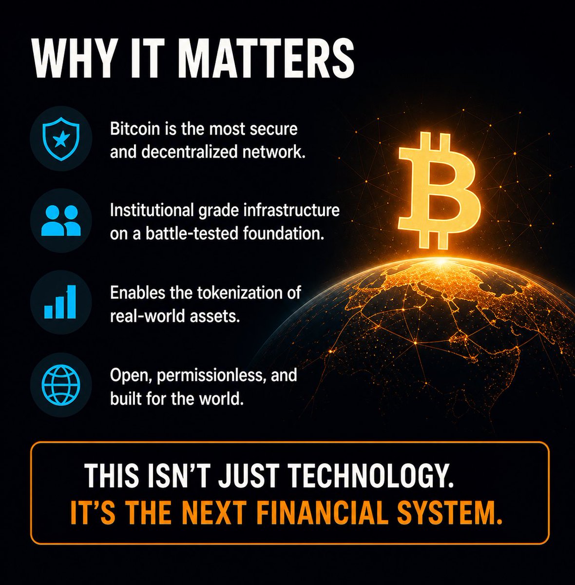 BTCMediaEmpire's tweet image. The future of finance isn’t coming… it’s already here. 🌍🚀
#Bitcoin #CryptoEducation #FutureFinance #DigitalEconomy #Blockchain