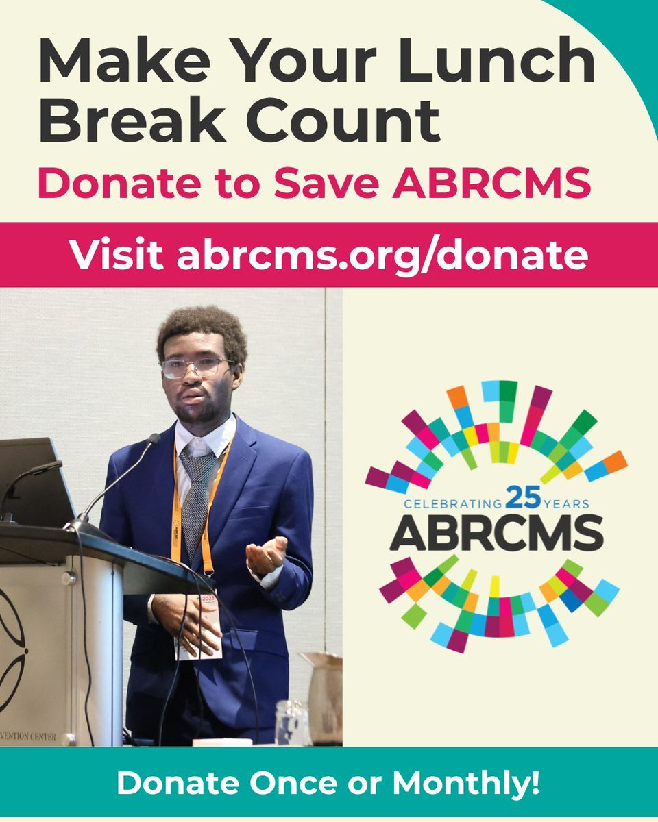 ABRCMS tweet media