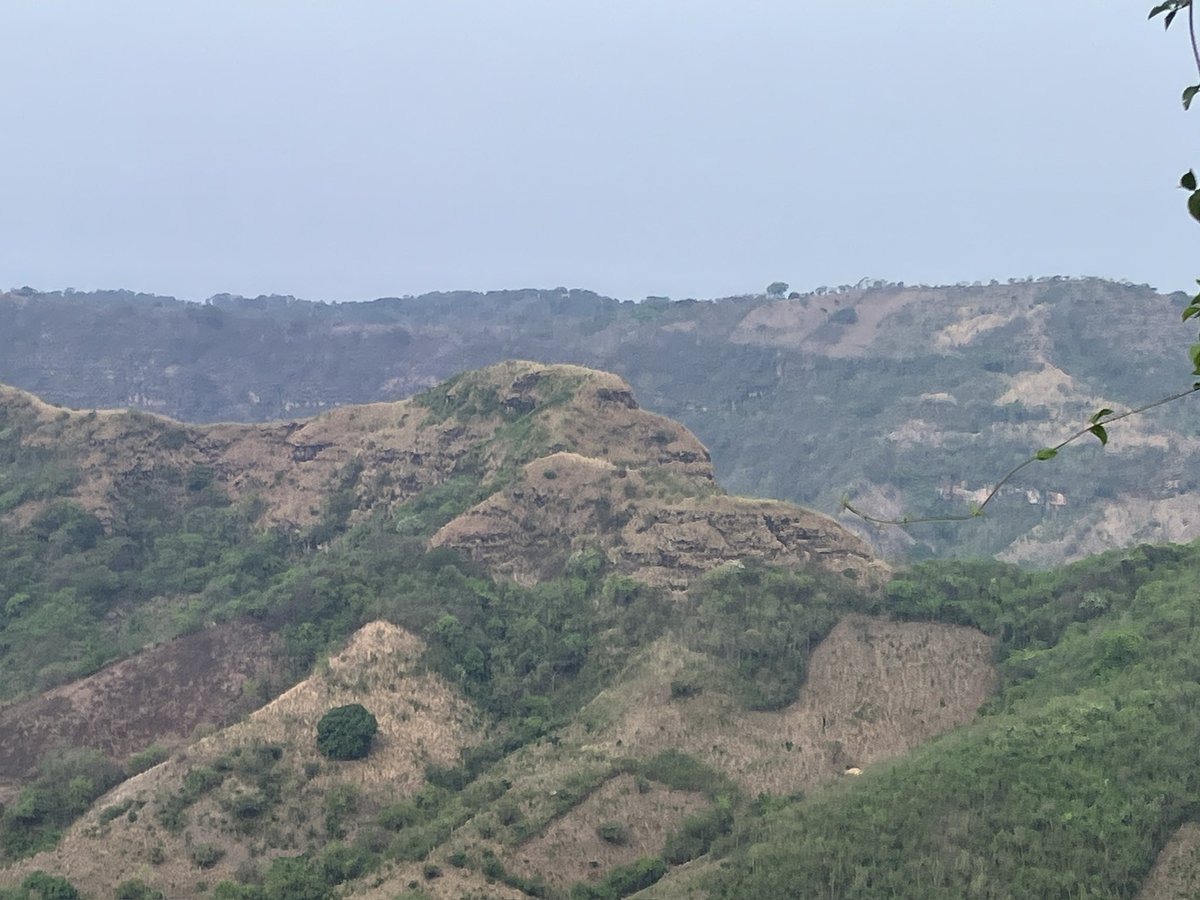 joeyjavaisgr8's tweet photo. Driving to Jicalapa this morning. I stopped to admire “monkey mountain “ rock formation that resembles a monkey or gorilla lying down and sleeping. Don’t wake the sleeping giant 😁 https://t.co/Jlp0whesVN