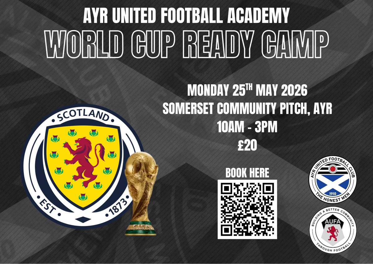 Ayr United Football Academy tweet media