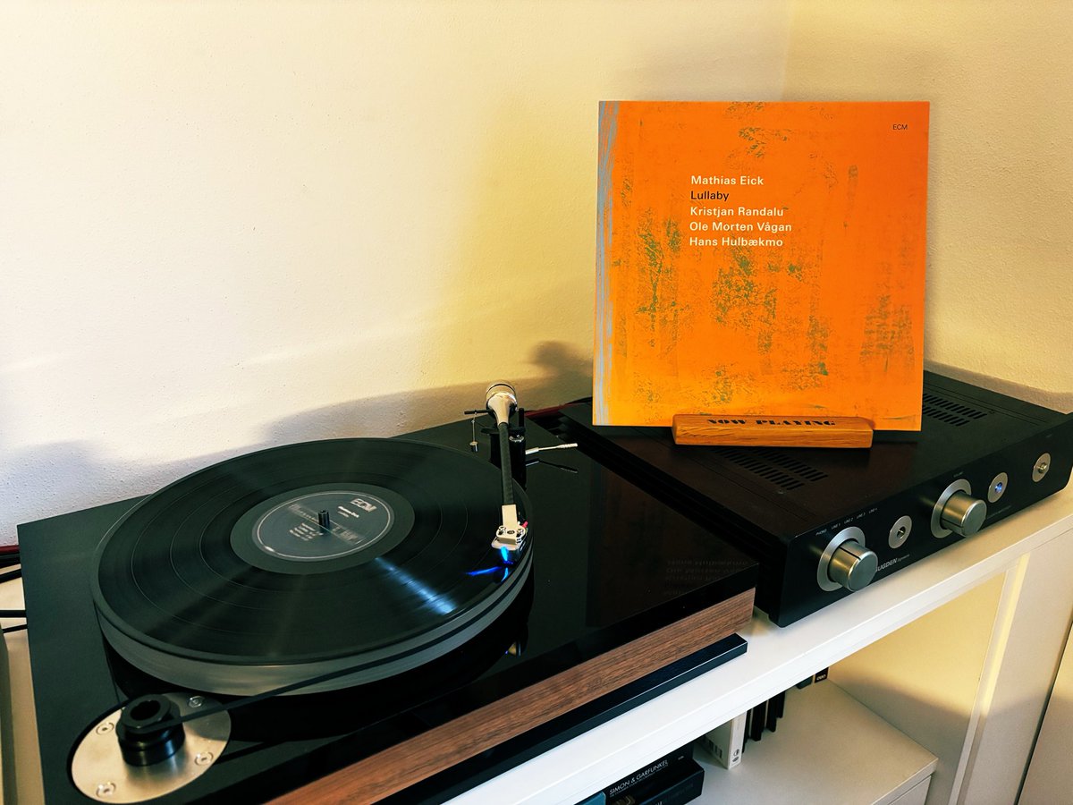 AnalogLLHQ's tweet image. Mathias Eick “Lullaby” (ECM Records, 2025) @ECMRecords 
#NowPlaying #vinylcommunity #twitter