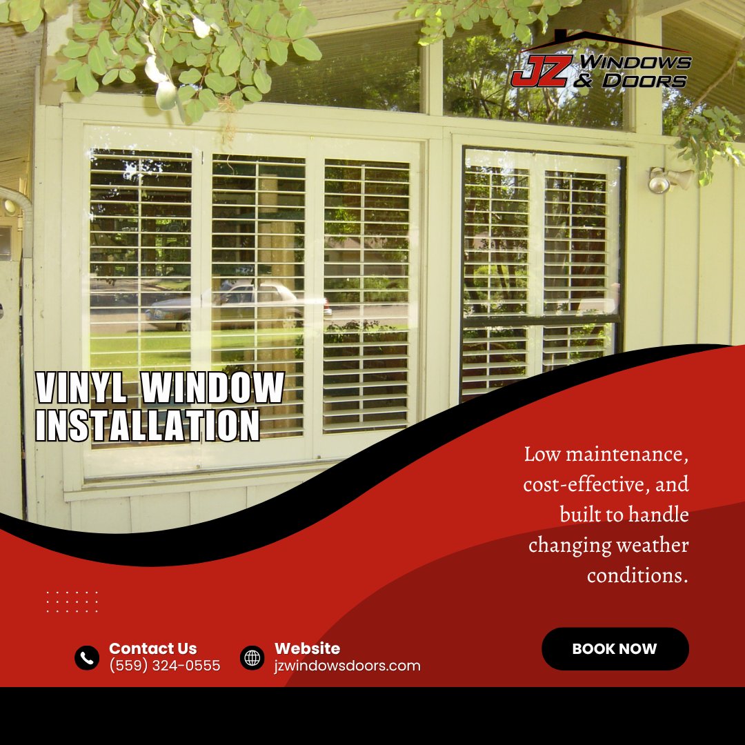 Jzwindowsandoor's tweet image. Vinyl window installation is a popular choice for a reason. 

It is low maintenance, cost-effective, and built to handle changing weather conditions.

Curious if it fits your home? 

     jzwindowsdoors.com

#VinylWindows #WindowUpgrade #HomeCare