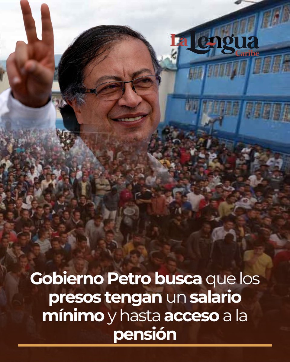lalenguacaribe1's tweet image. #nacional | El Ministerio de Trabajo de Colombia expidió la Resolución 5130 de 2023, en la que ordena que las personas privadas de la libertad que trabajen dentro de los establecimientos penitenciarios reciban una remuneración justa... zurl.co/3PtpD