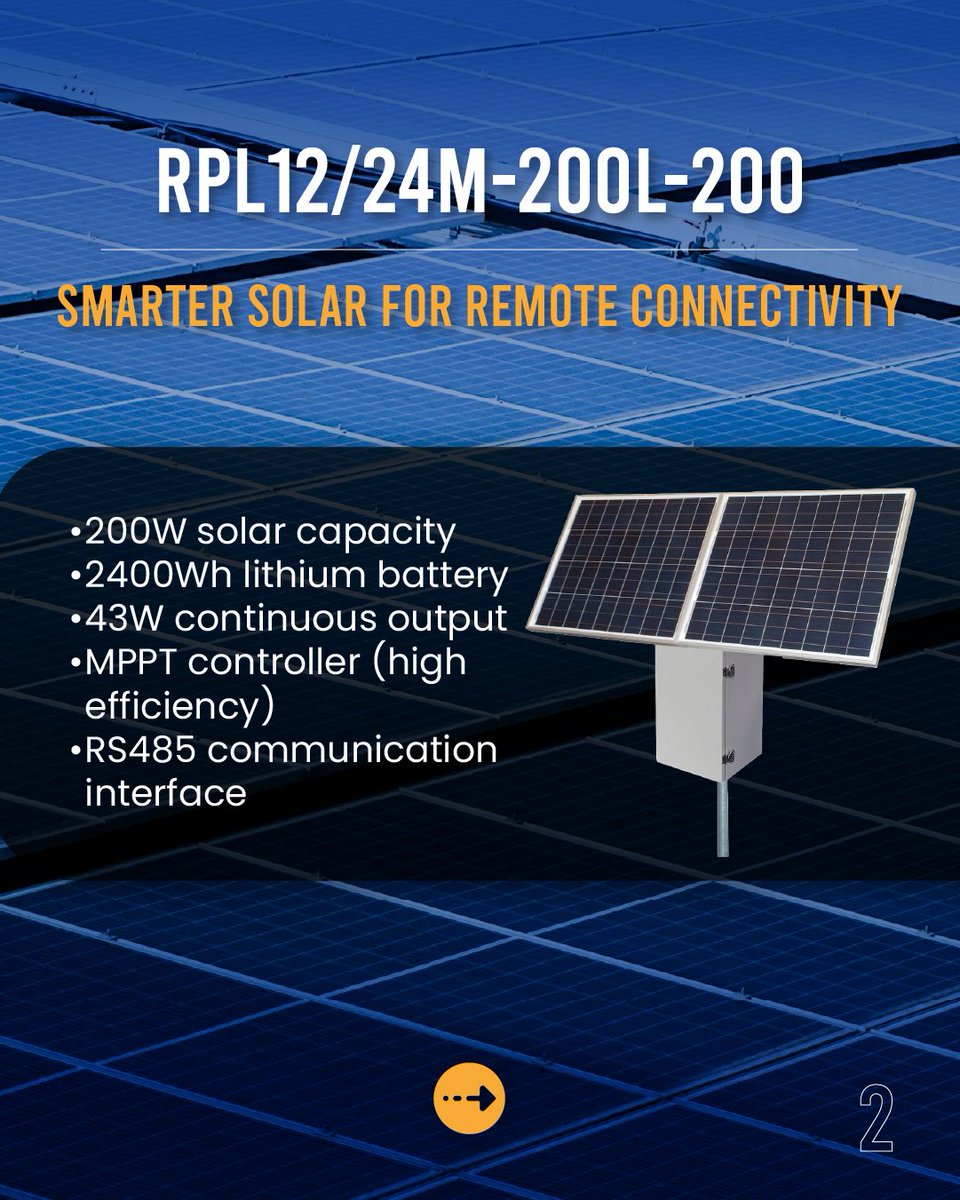 TyconSys's tweet image. From rapid-deploy mobile systems to scalable remote power solutions, Tycon Systems turns sunlight into reliable infrastructure, anywhere.

👉 Don't forget to check us out: tyconsystems.com 

#WorldSunDay #SolarPower #OffGrid #RemotePower #TyconSystems