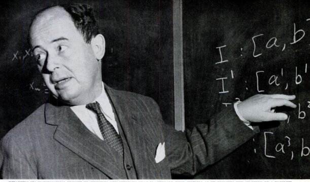 mathemetica's tweet photo. "Young man, in mathematics you don't understand things. You just get used to them." 

—John von Neumann https://t.co/5Ayv6rQvIt