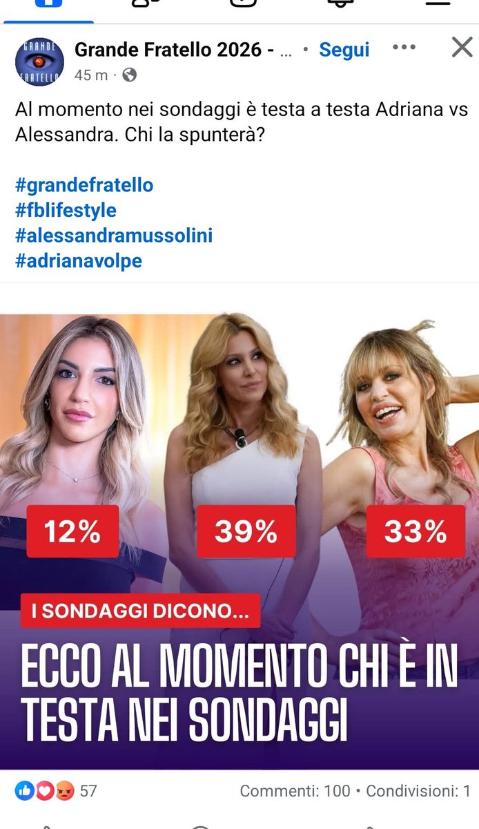 Mari_fa_65's tweet photo. #gfvip  ragazze fan di Lucia 
Non la votate la faremo finalista  in seguito appena Aleo  diventerà stasera  è l unica che può battere Adriana..vi prego https://t.co/lHbN7LQZd0