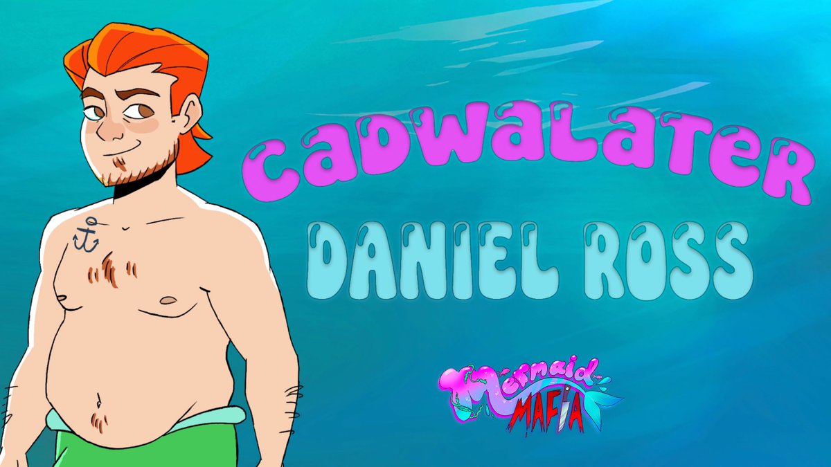 MermaidMafiaTV's tweet photo. Announcing @ActorDanielRoss as the voice of Cadwalater! If you look at his bio it says he has an EMMY for his voice acting which means he is going to win us an Emmy for our adult #IndieAnimation--Mermaid Mafia! (Shhh, a fish can dream). Thanks to @kristinpaiva for the Voice (1/2) https://t.co/yBlYJVOgzR