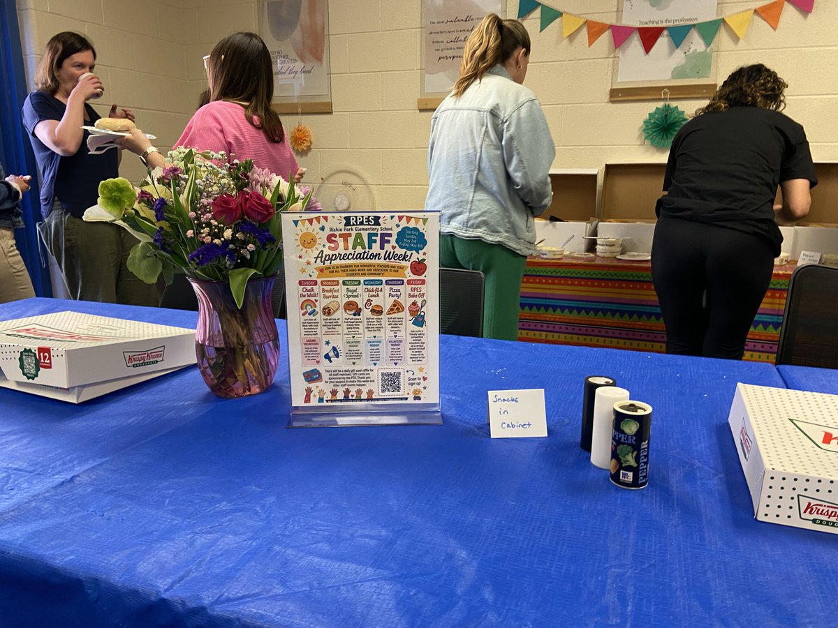 RPES_Heifetz's tweet image. Thank you to Lafayette Federal Credit Union hosting this morning’s Staff Appreciation Breakfast! 🥯 #CommunityPartnerships