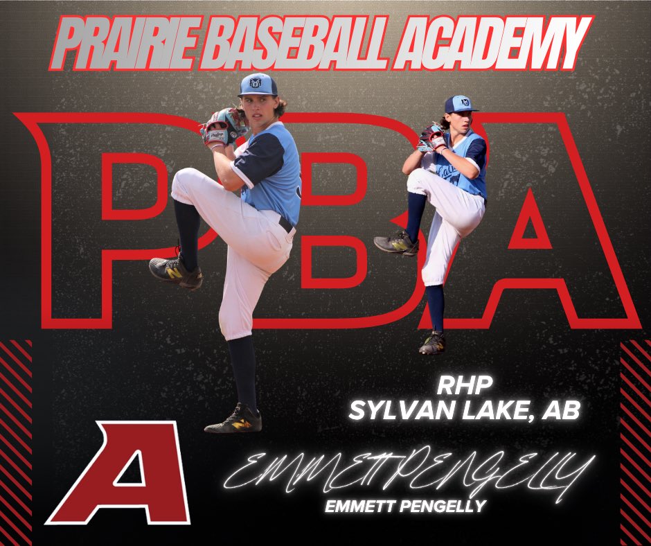 PrairieBaseball's tweet photo. We would like to welcome RHP Emmett Pengelly from Sylvan Lake, AB and the @CubsBaseballYYC . Welcome to our family Emmett!!! #earntheA https://t.co/xQiYnVylQ8