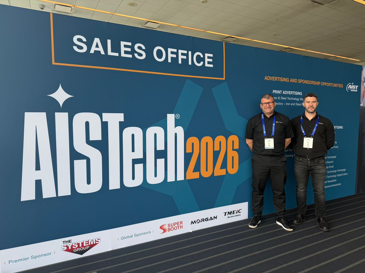 runtechltd's tweet photo. Grant and Dean are in Pittsburgh for AISTech 🇺🇸, a key event in the global steel industry. Excited to connect, learn, and bring back knowledge to enhance our work! 💪 https://t.co/2tpNn3A7EE