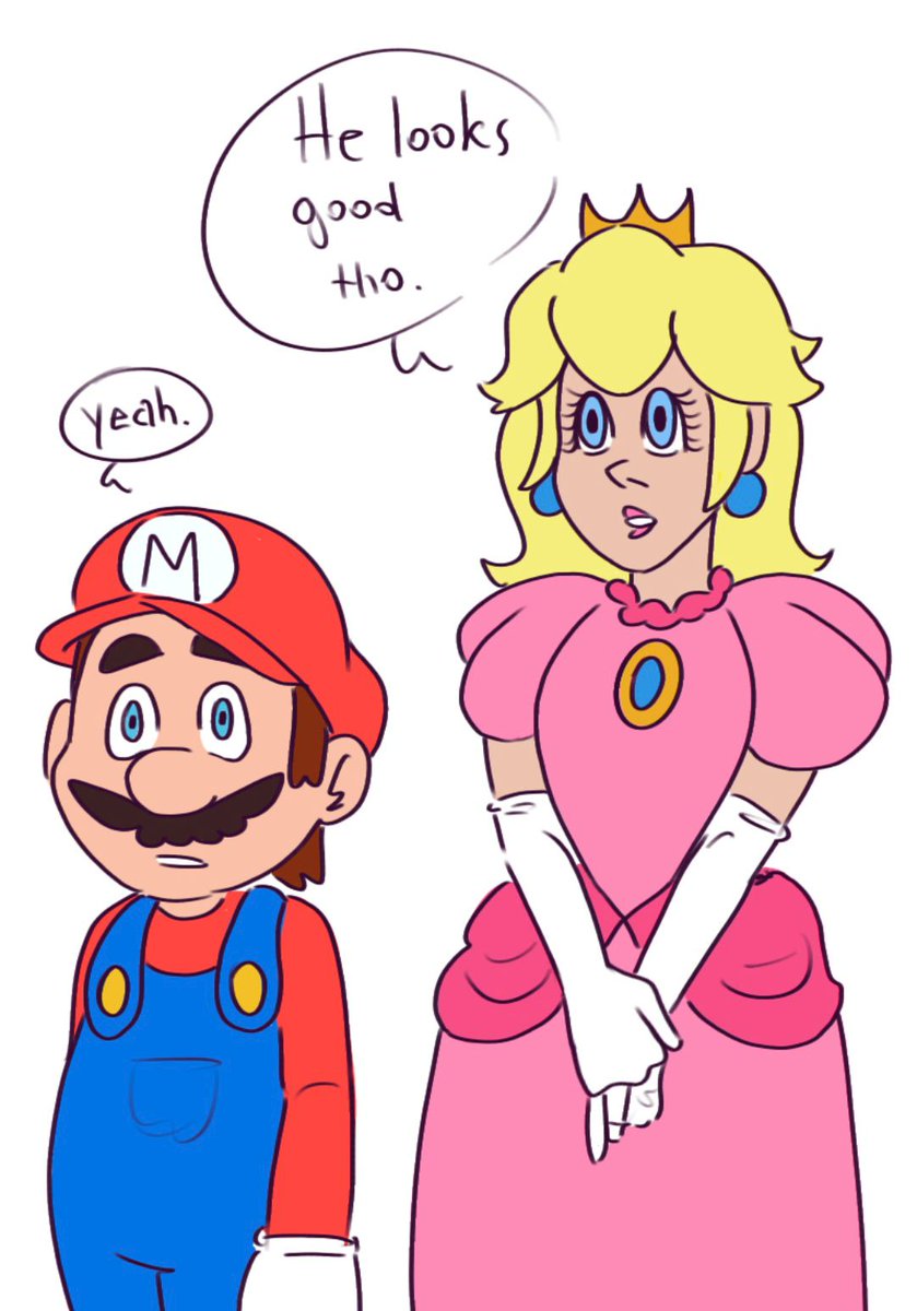 __Mrs__M's tweet image. My favorite princess. #luigi #mariobros #supermariobrosfanart #princesspeach #supermario