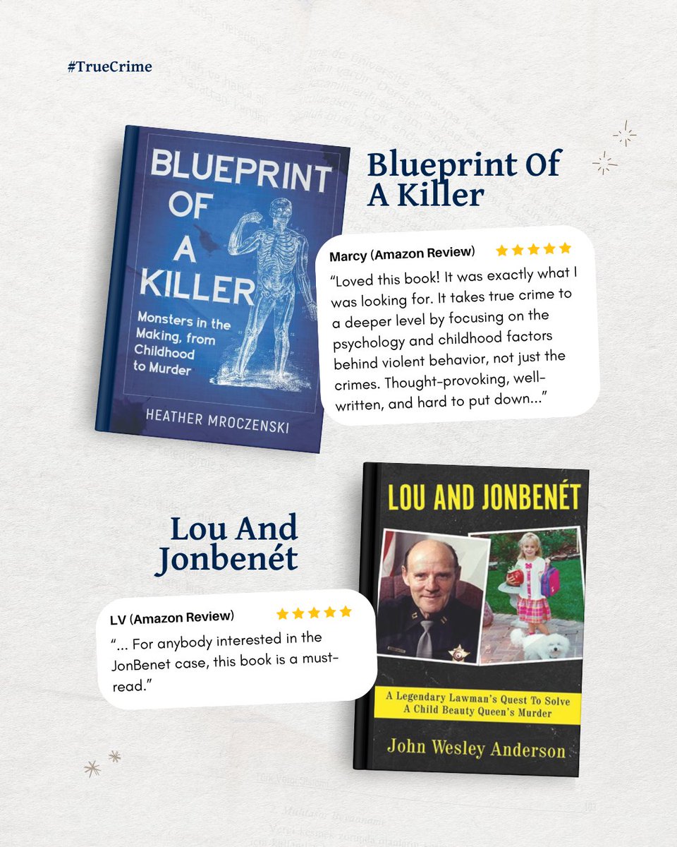WBPTrueCrime's tweet image. Books that couldn’t be put down these past few months… 📚

Save this for your next read! Find all these true crime books right here ➡️ wildbluepress.com/new-releases/?…

#truecrime #truecrimebooks #wildbluepress #readers
