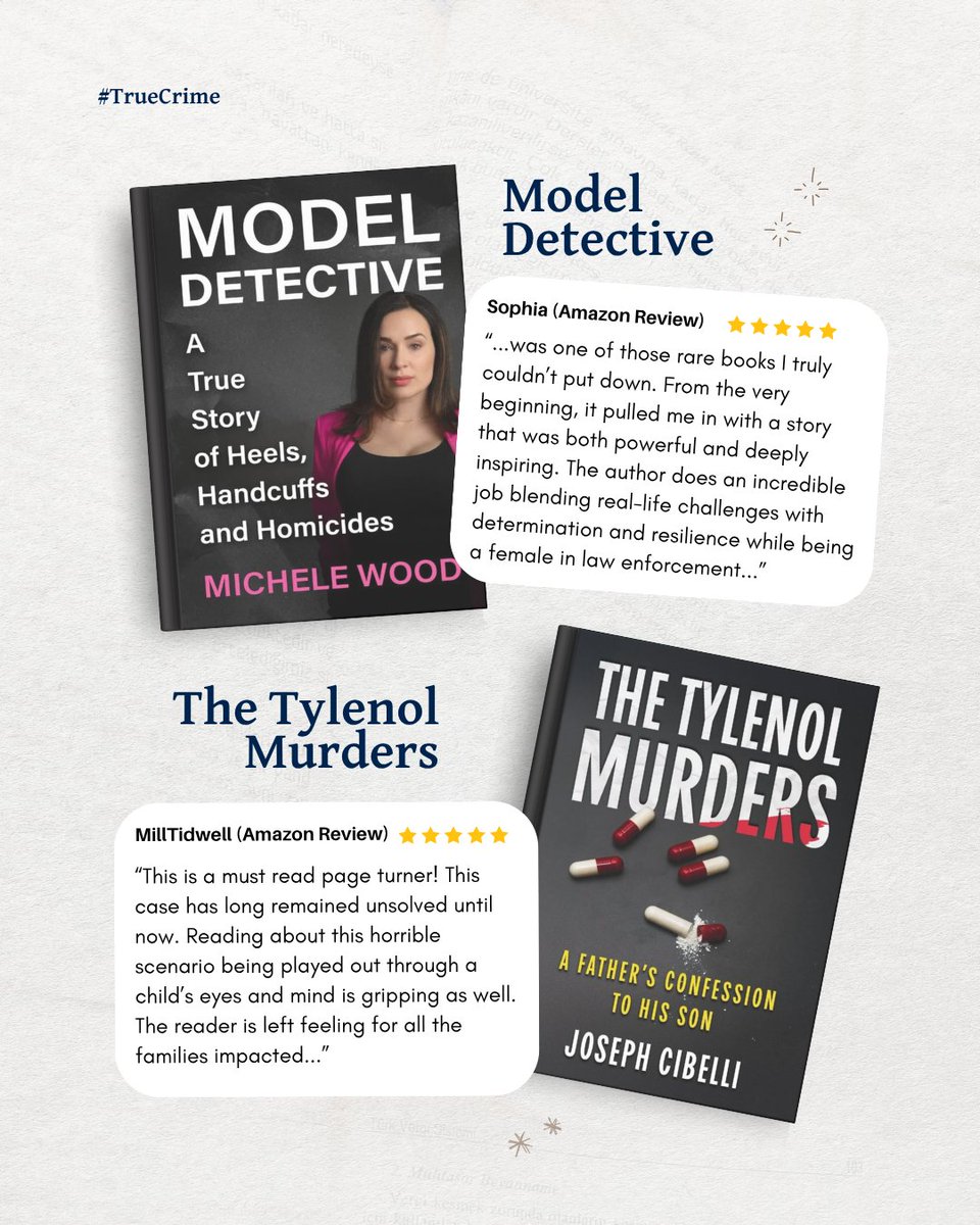 WBPTrueCrime's tweet image. Books that couldn’t be put down these past few months… 📚

Save this for your next read! Find all these true crime books right here ➡️ wildbluepress.com/new-releases/?…

#truecrime #truecrimebooks #wildbluepress #readers