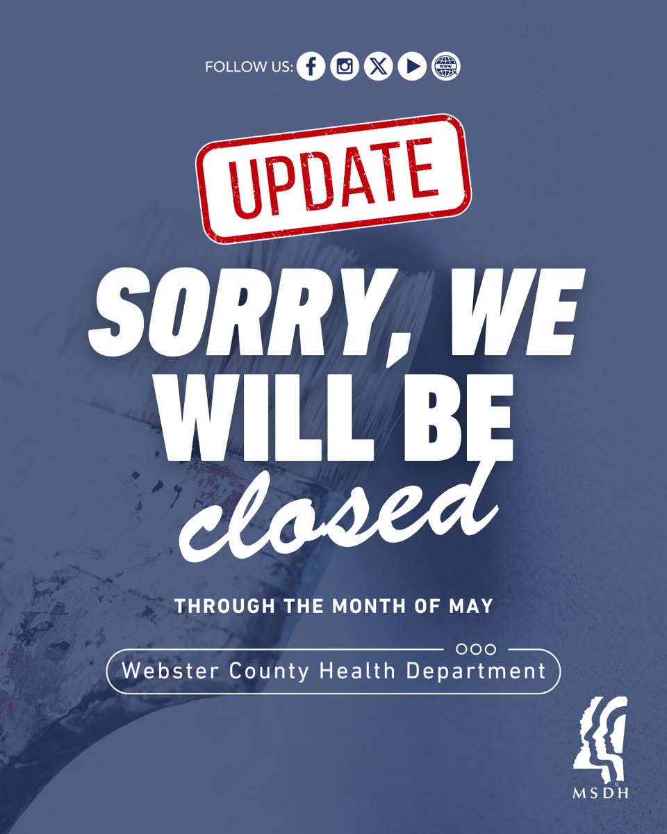 Mississippi State Department of Health tweet media