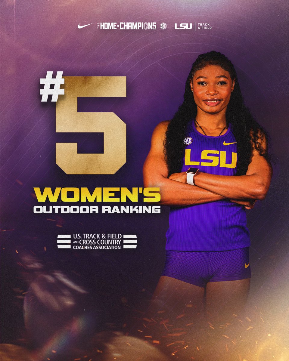 LSU Track & Field tweet media
