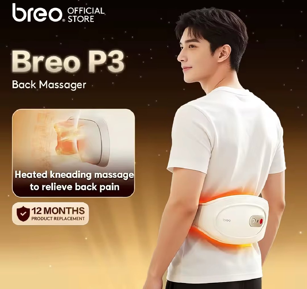 Shirry6050's tweet photo. Breo P3腰部按摩器，
 全自动揉捏腰部和背部支撑器

❤️只需RM62.73

✅LAZADA🛒🔗:
https://t.co/9KD5L9iTIT

✔需用金币
 #lazadamy  #lazada https://t.co/m19sc91VyN