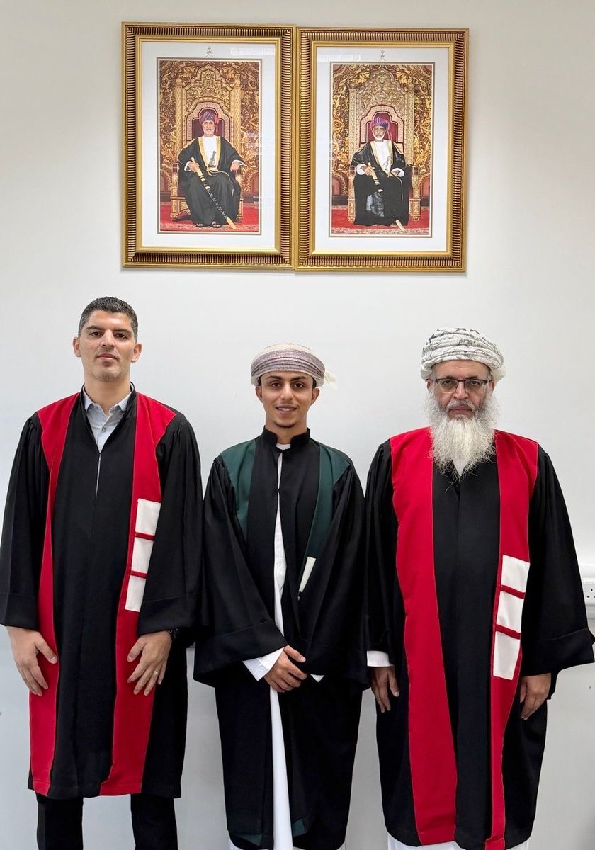 LAWASU1's tweet photo. مناقشة رسالة الماجستير الموسومة بـ: "دور البصمة الوراثية في الإثبات الجزائي، دراسة وصفية تحليلية" للباحث: محمد بن صالح الحتروشي، وقد تكونت لجنة المناقشة من: 
د.أحمد بن صالح البرواني، رئيساً ومشرفاً
د.نزار حمدي قشطة، مناقشاً داخلياً
د.نوف الجسمي من جامعة الشارقه، مناقشاً خارجياً https://t.co/CGM85l2JLf