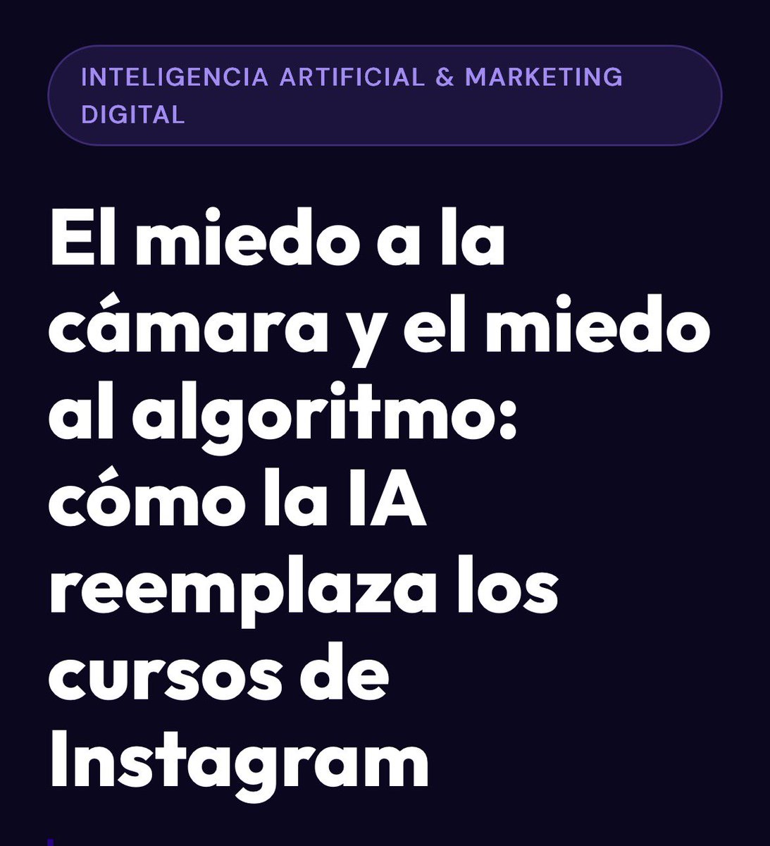 CreaWebUruguay's tweet photo. El 73% de los creadores de contenido sufre #burnout. La industria de los coaches de #redes mueve millones vendiendo "el método"...
👉 https://t.co/zidFbUS5fk https://t.co/3tkDrgj4uw