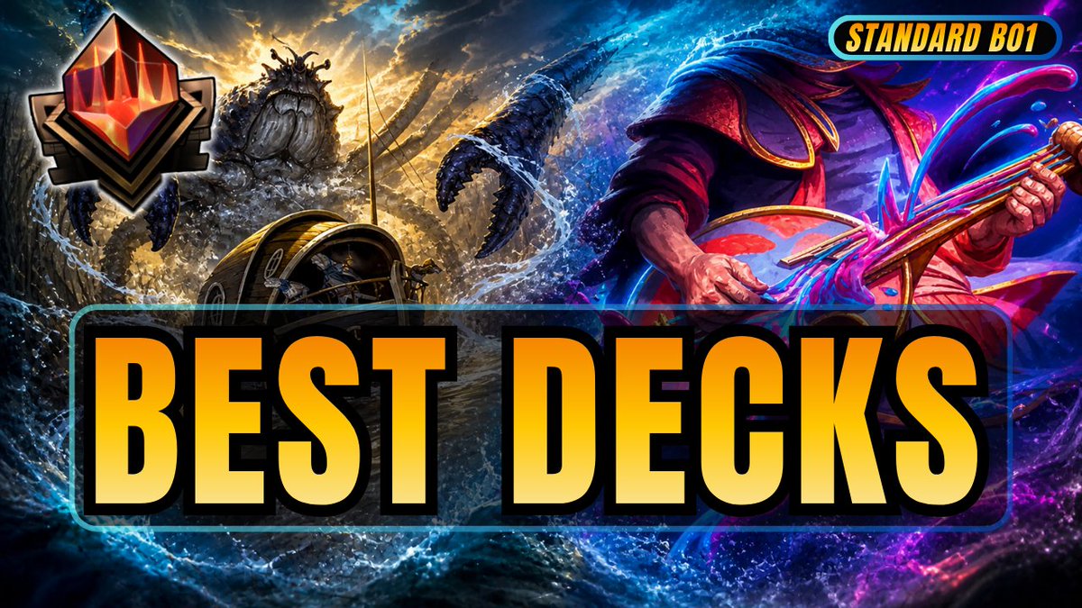 MTGJoe2's tweet photo. Weekly look at the highest win rate MTG Arena Standard Bo1 decks after the release of strixhaven. See what new tools are being adapted to rank up to Mythic quick!
https://t.co/NW1elpLCEA https://t.co/z6yAS7Lbbr