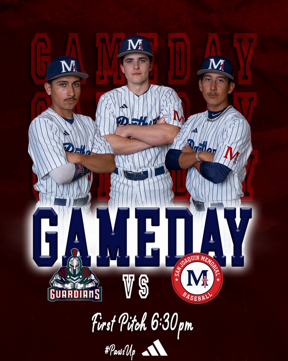 SJM_Baseball's tweet photo. The Panthers (21-5) return to CMAC action tonight, hosting the Guardians of Justin Garza. First pitch is 6:30pm and ‘27 LHP Joe Alvarez makes the start on the mound. #PawsUp https://t.co/smZHC3gePi