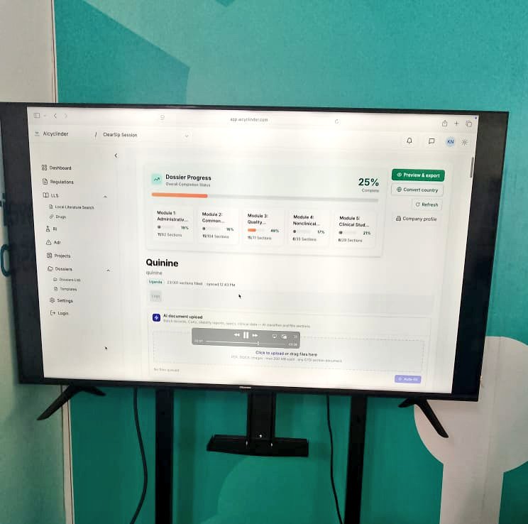 feytigroup's tweet photo. 🚀 Feyti at National Science Week 2026! 🇺🇬 Showcased Aicyclinder, our AI-driven compliance platform, at Kololo. From smart healthcare systems to engaging with investors, the energy was clear: STI is the engine for Uganda’s future.
Turn innovation into impact! 💡⚙️ #STI #AI #Feyti https://t.co/DvPm9QKHfE