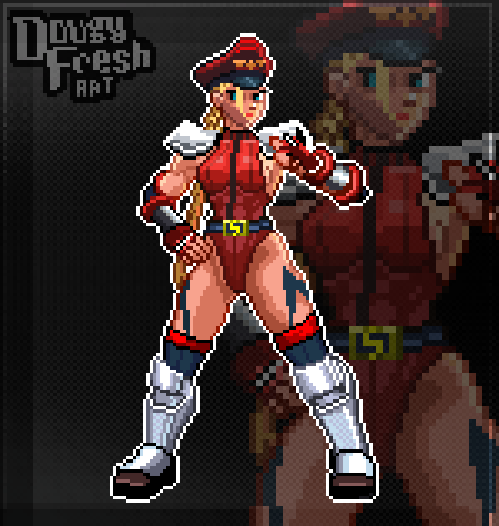 DigDougArt's tweet photo. One of my old main’s favorites, the 'Bison' Cammy outfit.
#SuperStreetFighter4 #UltraSF4 ❤️💚 https://t.co/F5gNkBl3Mn