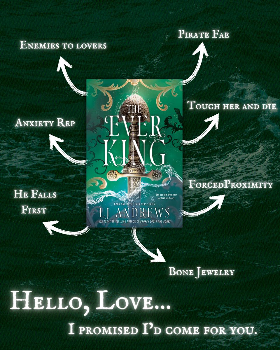 AliBookEscape's tweet photo. 🎉The Ever King Paperback Rerelease is here🎉 #theeverking #fantasyromancebooks #bookrecs #ljandrewsstreetteam #romantasybooks https://t.co/Y1OLSw9o3b