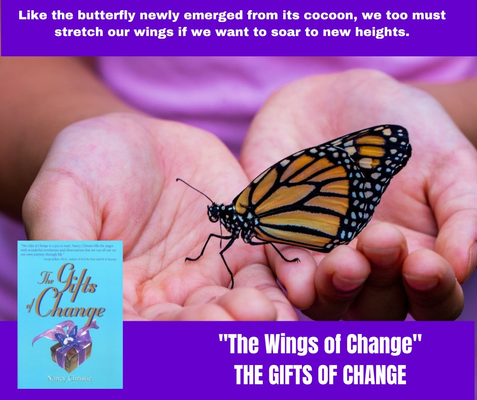 NChristie_OH's tweet image. Luck won’t get you where you want to go. You need to believe in yourself and then stretch your wings and take flight. More in The Gifts of Change—the perfect Mother’s Day gift for that special woman in your life—or for you! amzn.to/3RlMdXL #inspirational #motivational
