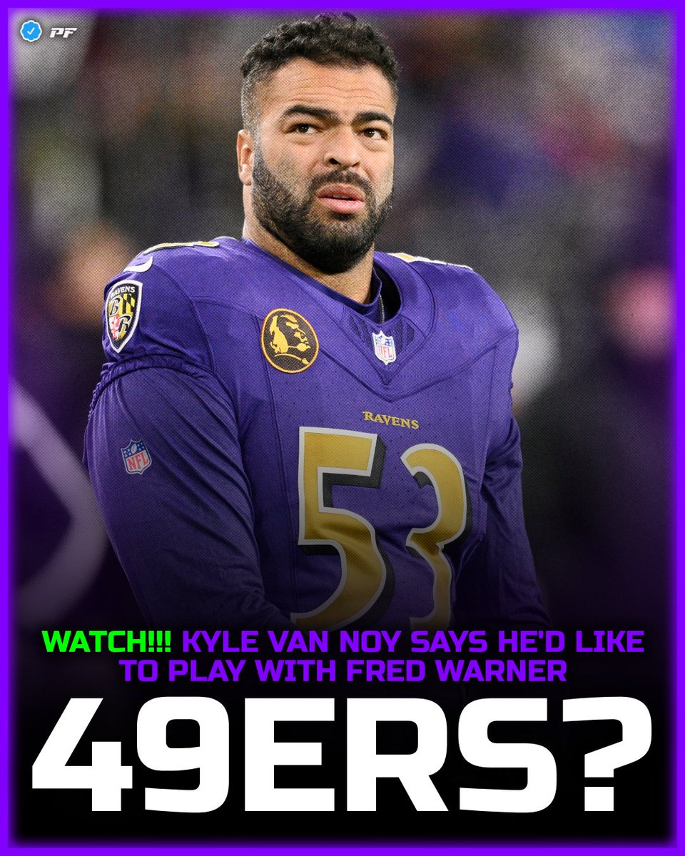 TannerPhifer's tweet photo. VIRAL: Veteran free agente LB Kyle Van Noy mentions that he'd love to play with the #49ers and Fred Warner😱

"I would really like to play with my little brother Fred Warner with the Niners. I think they got something cooking over there.” (@UpAndAdamsShow) #NFL #NFLNews #KyleVanNoy #football
