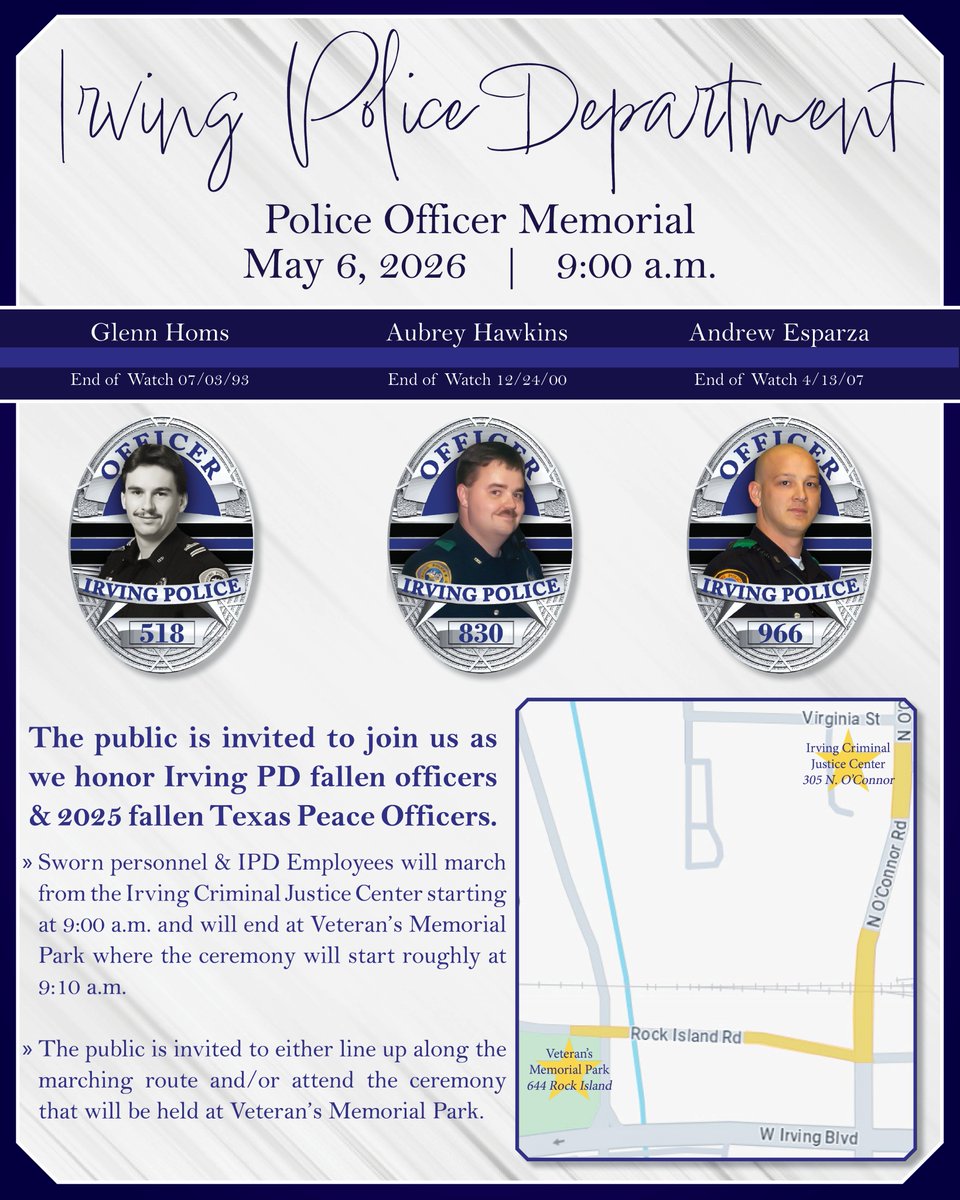 Irving Police Dept. tweet media