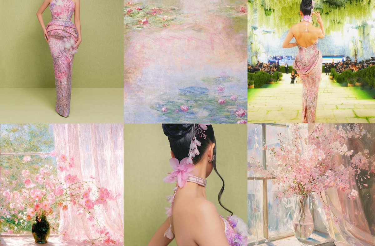 “Jisoo wore a couture creation that was like a living canvas”