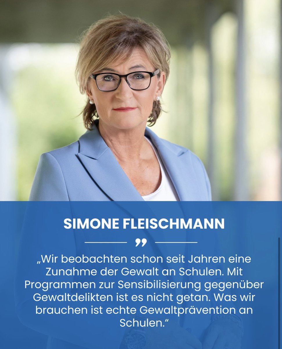 Simone Fleischmann BLLV Praesidentin tweet media