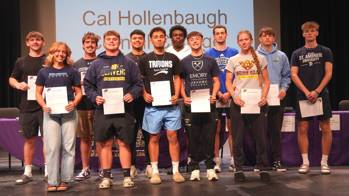 MuscatineHS's tweet photo. TAKING THE NEXT STEP
A signing ceremony was held Tuesday morning inside the Muscatine High School auditorium to celebrate 13 student-athletes who are taking the next step and continuing their athletic careers at the collegiate level.
Congratulations, Muskies! https://t.co/fQ5CusC5UX