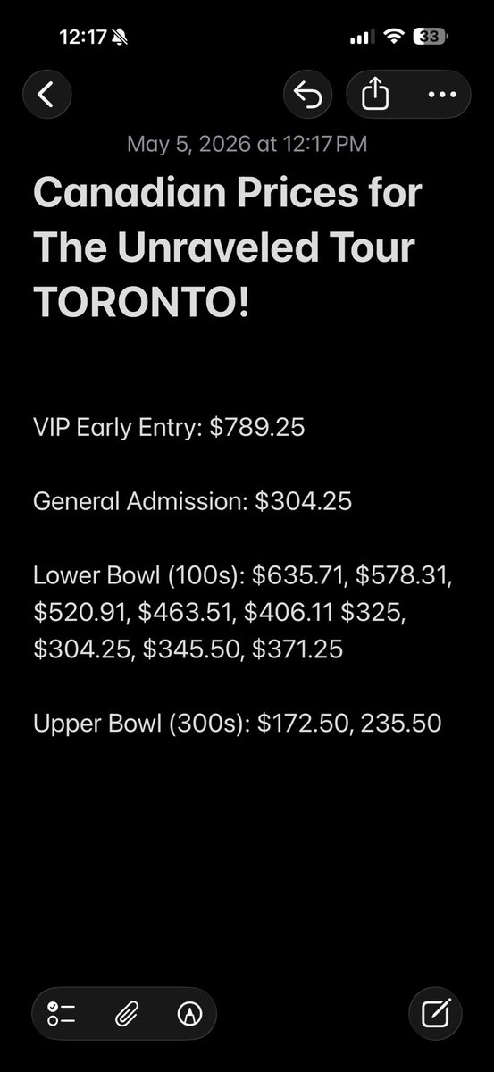 Unraveled Tour Canada °❀.࿔ tweet media