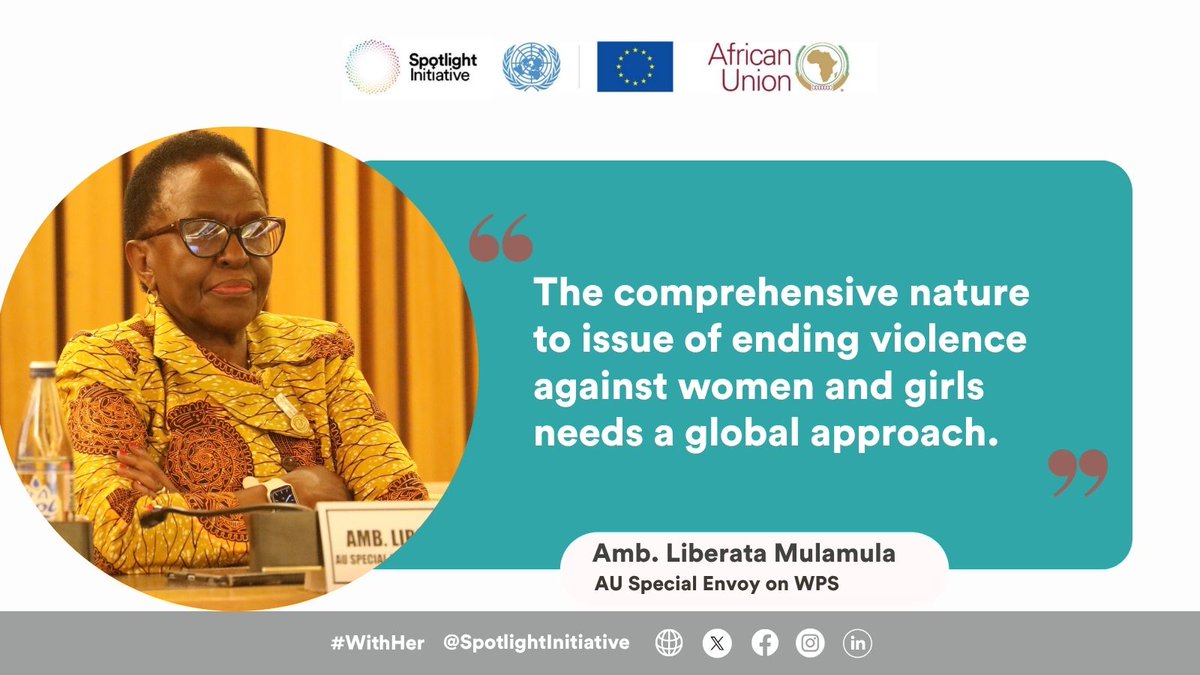 GlobalSpotlight's tweet photo. Powerful voices from “From Commitment to Scale,” a SIARP 2.0 side event at #ARFSD.

A clear message from partners: Africa is not starting from zero in #EVAWG. The priority now is to scale what works, strengthen accountability and invest at the level required.

#WithHer https://t.co/CYlImov5z5