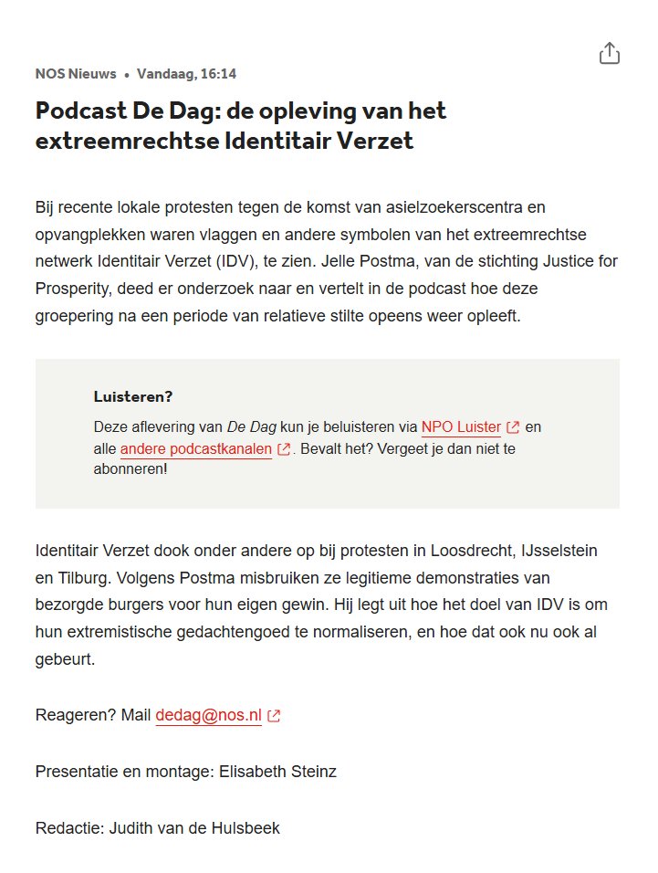 eenblikopdenos's tweet photo. Jan en alleman voor "radicaal-rechts" of zelfs "extreem-rechts" uitmaken... De @NOS doet dit graag én vaak. Zo worden de PVV en JA21 als radicaal-rechts bestempeld. Het is dan ook geen verrassing dat de windbuil Jelle #Postma ook zijn praatjes bij de @NOS mag verkondigen. 🙄 1/2 https://t.co/eSVM30hCbk