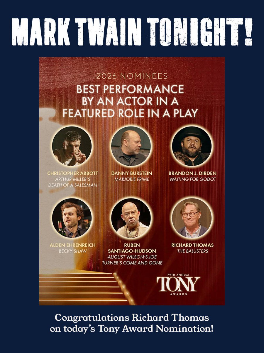 Mark Twain Tonight! tweet media
