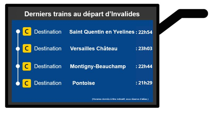 RER C tweet media