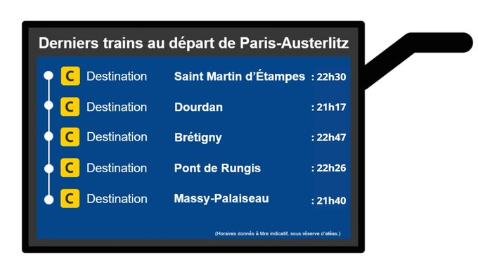 RER C tweet media