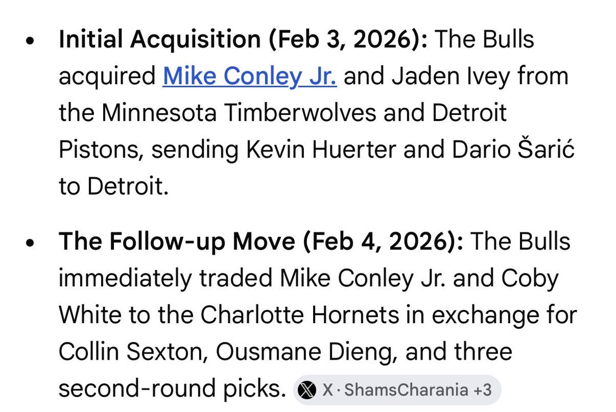 joefischer33's tweet photo. Mike Conley Chicago Bull for life https://t.co/bmuF4oW6Yd