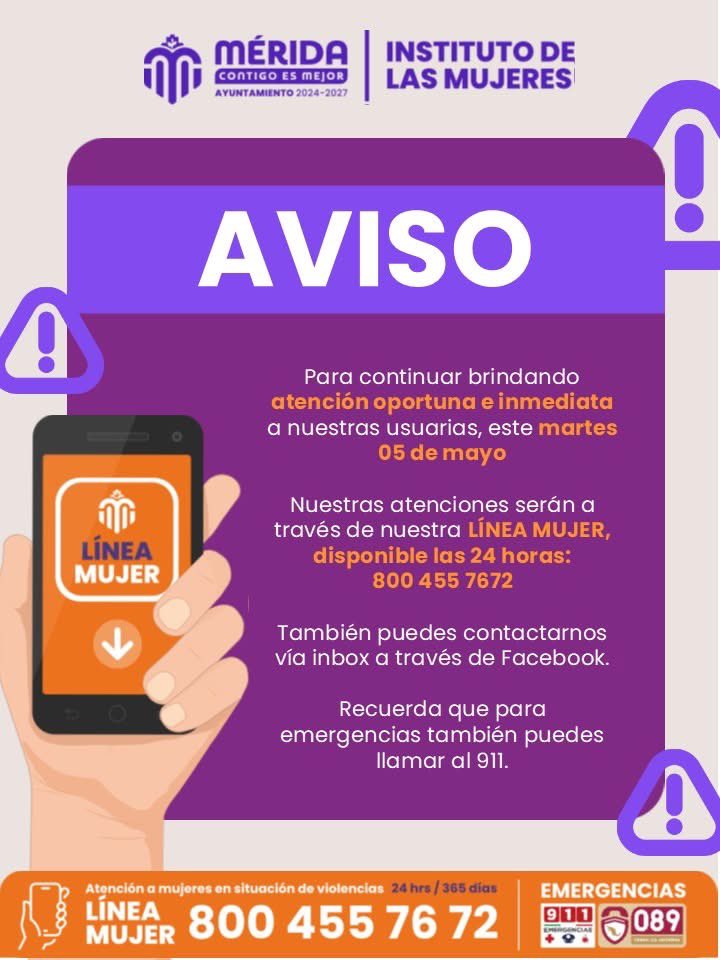 Inst. Mujer Mérida tweet media