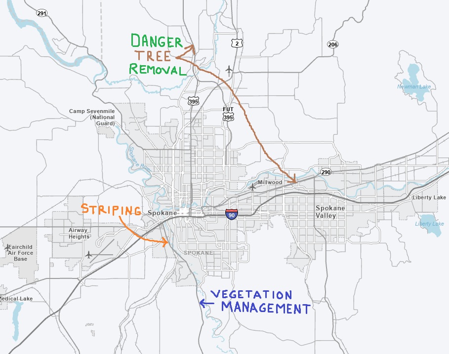 WSDOT East tweet media